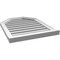 Ekena Millwork Octagonal Top Surface Mount PVC Gable Vent w/ 2"W x 2"P Brickmould Sill Frame, 22"W x 28"H GVPOT22X2803SF - alternate 4